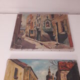 Two paintings 20th