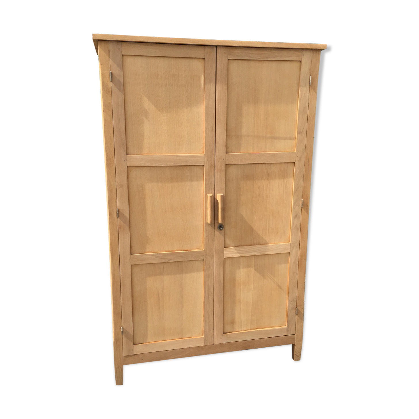 Paris wardrobe raw wood