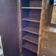 Vintage asymmetrical wardrobe