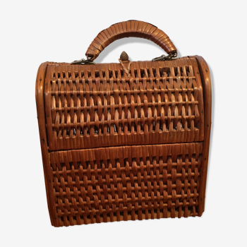 Valisette - rattan handbag