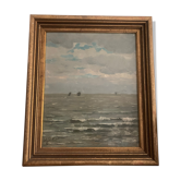 Oil painting by Henri Janlet