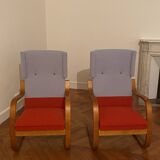 Set of 2 Artek Armchairs