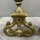 Chenets en bronze style Louis XVI, XIXème siècle