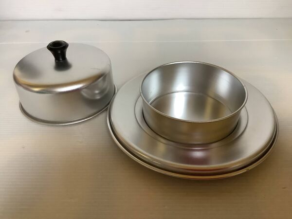 Paire de beurriers cloche anciens Belgium