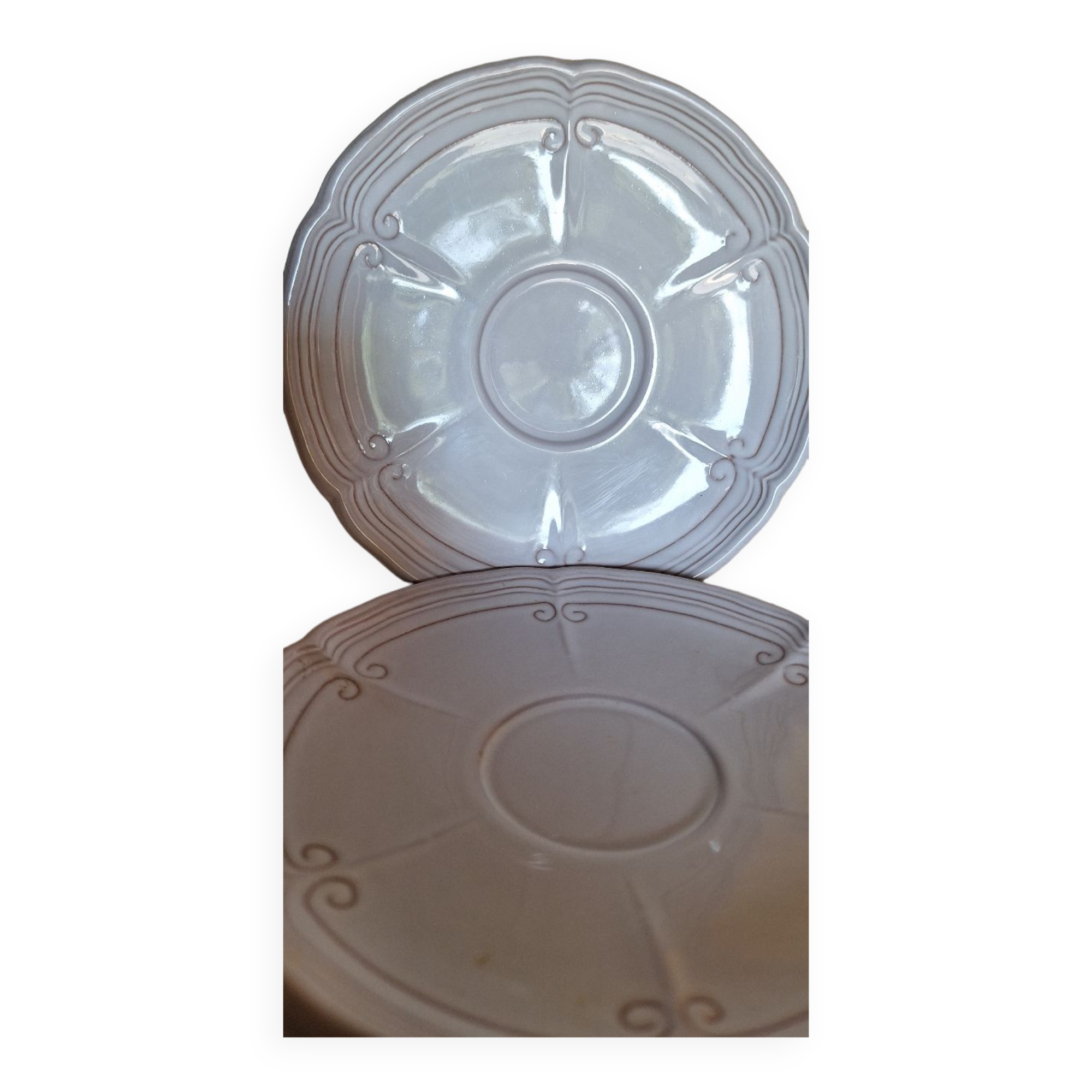 Saucers porcelain niderviller