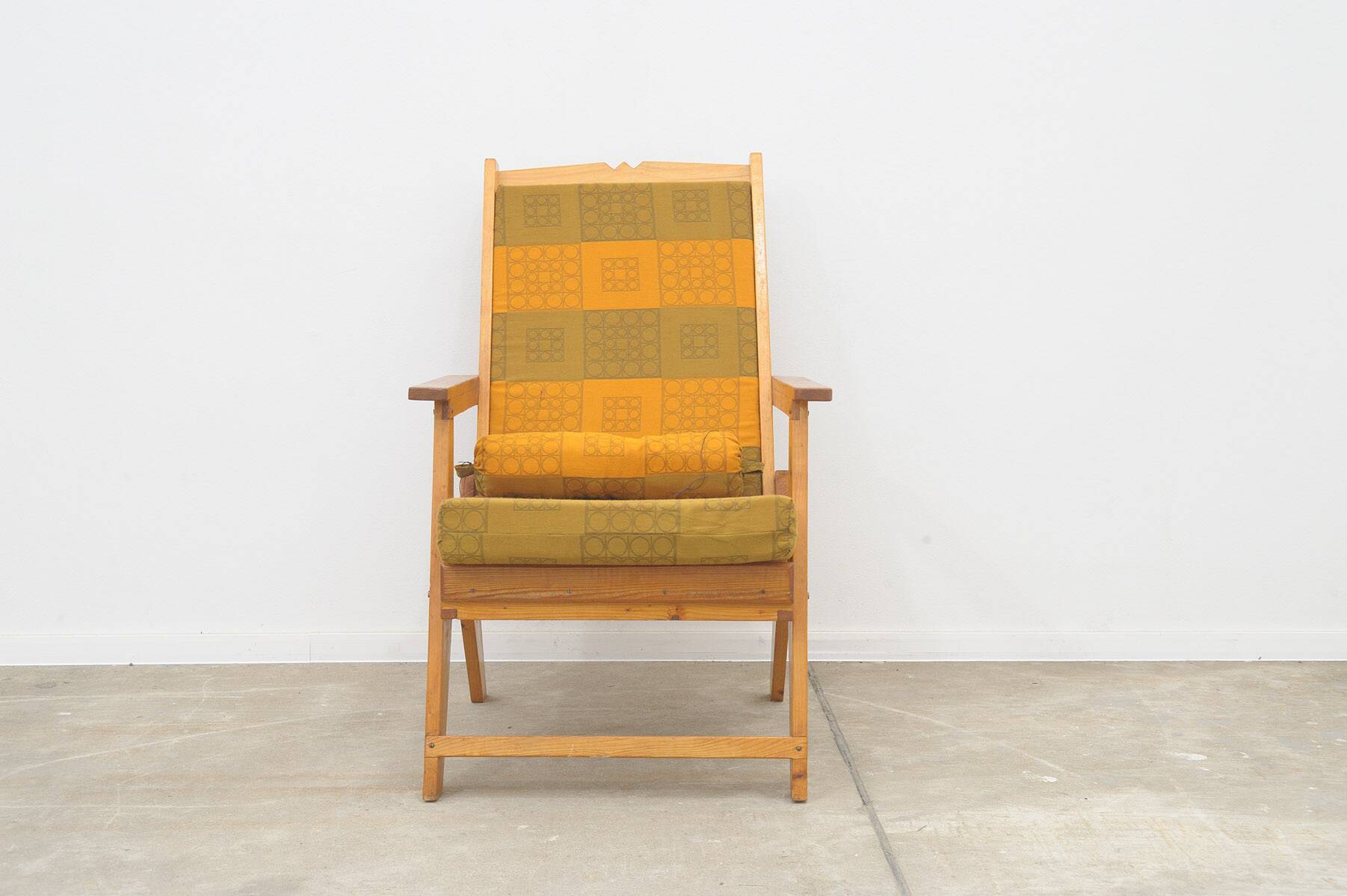 Fauteuils en bois de pin de style scandinave, années 1970, set de 2