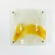 Murano Glass Flush Mount or Wall Light/Sconce by Toni Zuccheri for Mazzega, Italy, 1970s