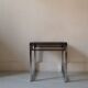 side table design plexi and metal Prisunic, 1970