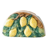 Bassano lemon slip napkin holder