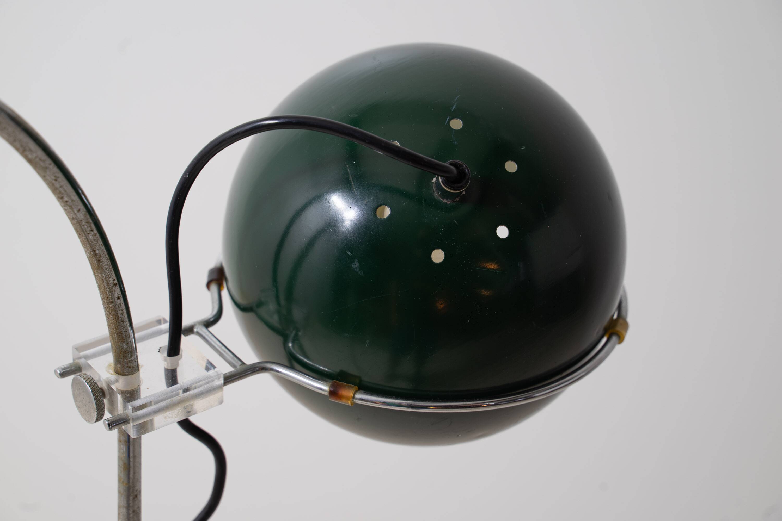 Mid Century GEPO Double Arc Space Age Eyeball Floor Lamp