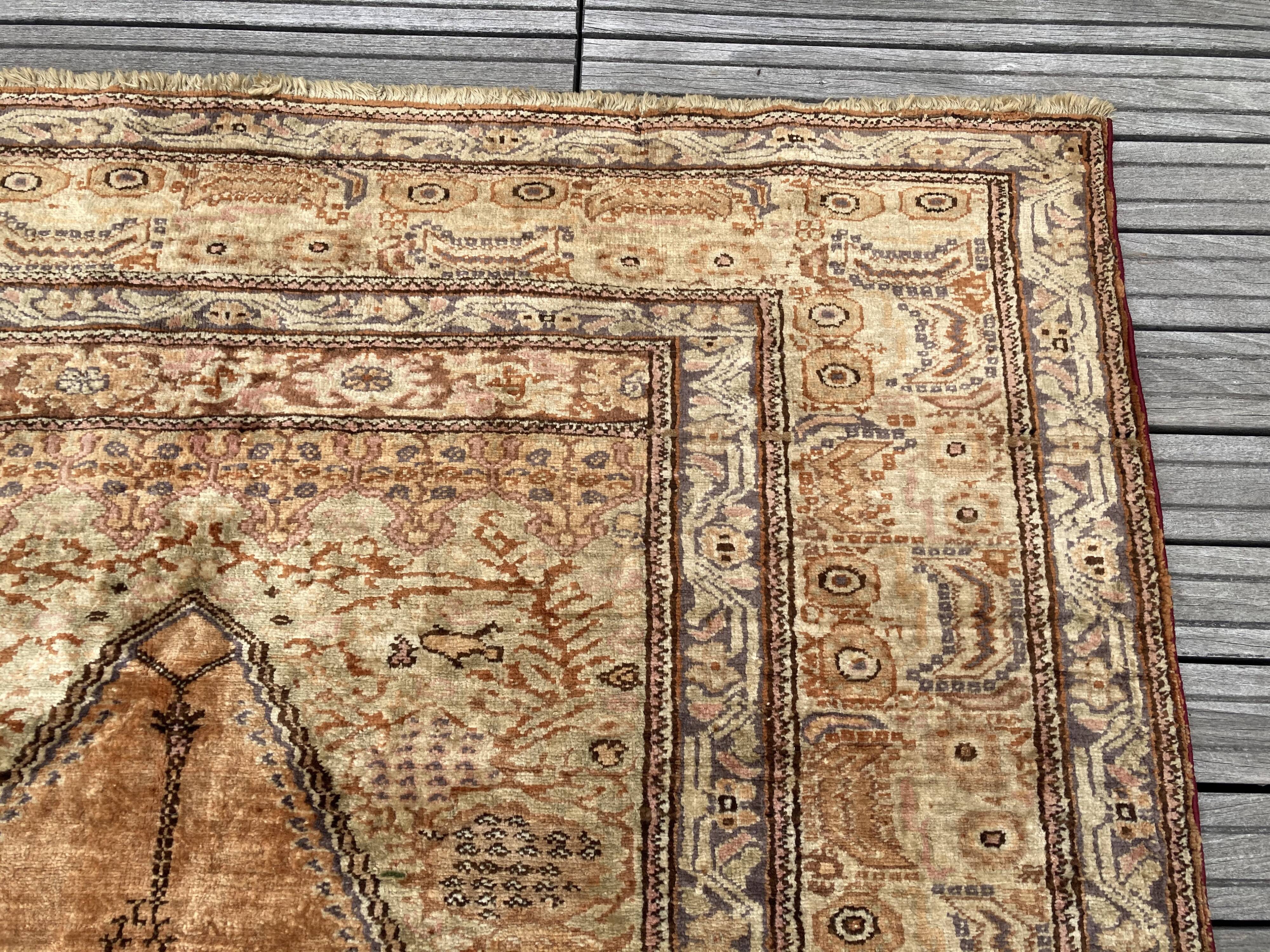 Silky Kayseri Turkish carpet, 116x183 cm