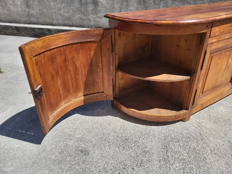 Row 4 doors 2 drawers in pitchpin xix th siecle