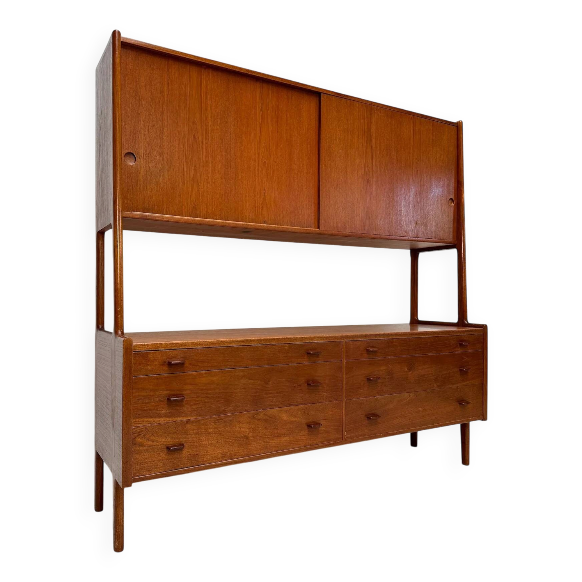 1950s Vintage Danish Teak Sideboard RY20 by Hans J. Wegner for Ry Møbler