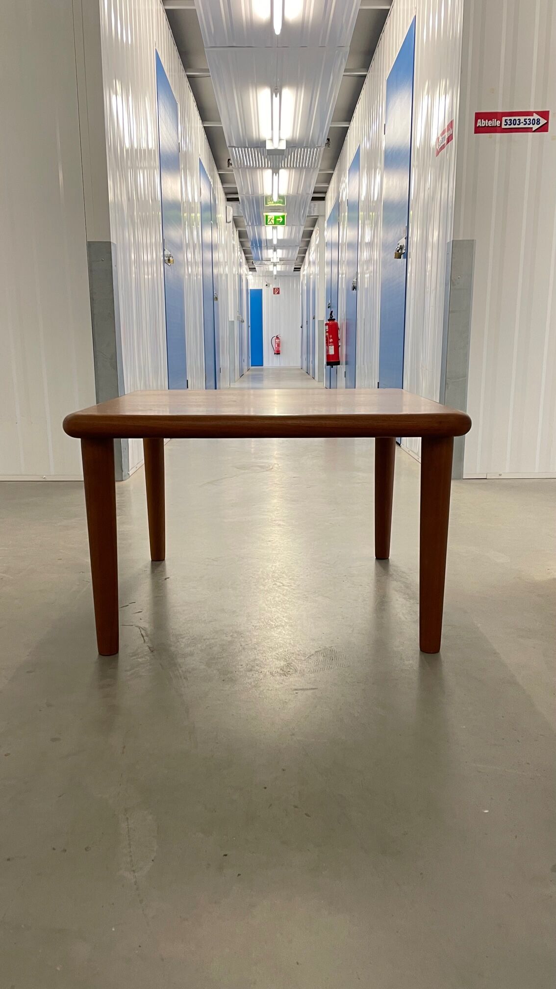 Teak coffee table from the 60s published by Glostrup