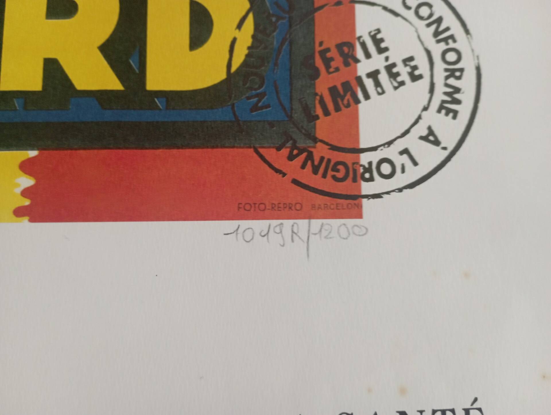 80s advertising poster