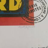 80s advertising poster