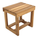 Scandinavian pine stool, Sweden, 1970
