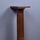 Solid walnut column, Louis XVI style – late 19th century