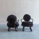 Pair of limited edition lounge chairs by Olivier De Schrijver for Ode’s Design