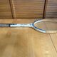 Old Tennis Racket ONE STAR Golden Team Wood Vintage Sport #E213