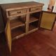 Solid wood sideboard