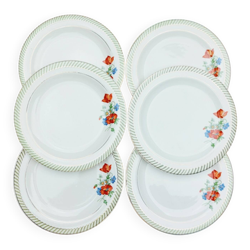 Assiettes à dessert Salins Prairie