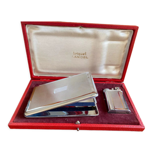 Coffret Lancel étui à cigarette