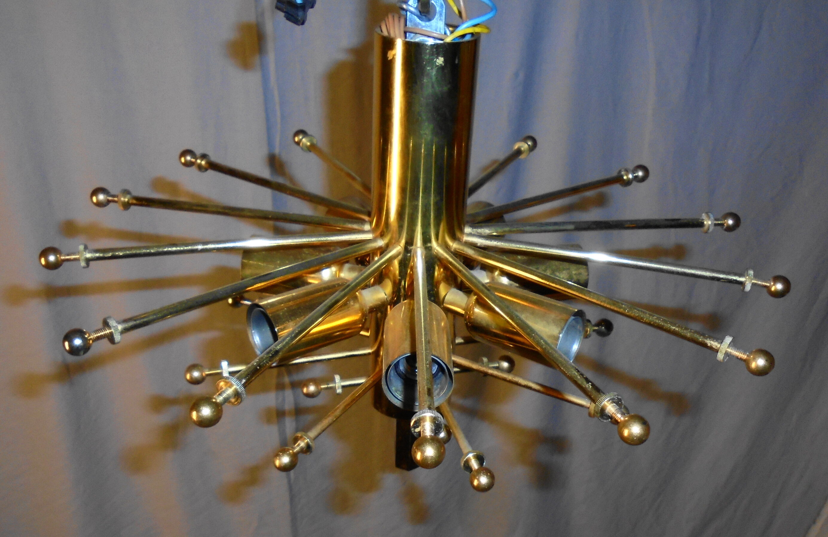 Palazzo chandelier by J.T Kalmar from the 60s