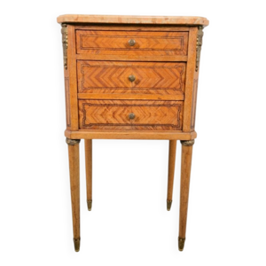 Table de chevet vintage - plateau