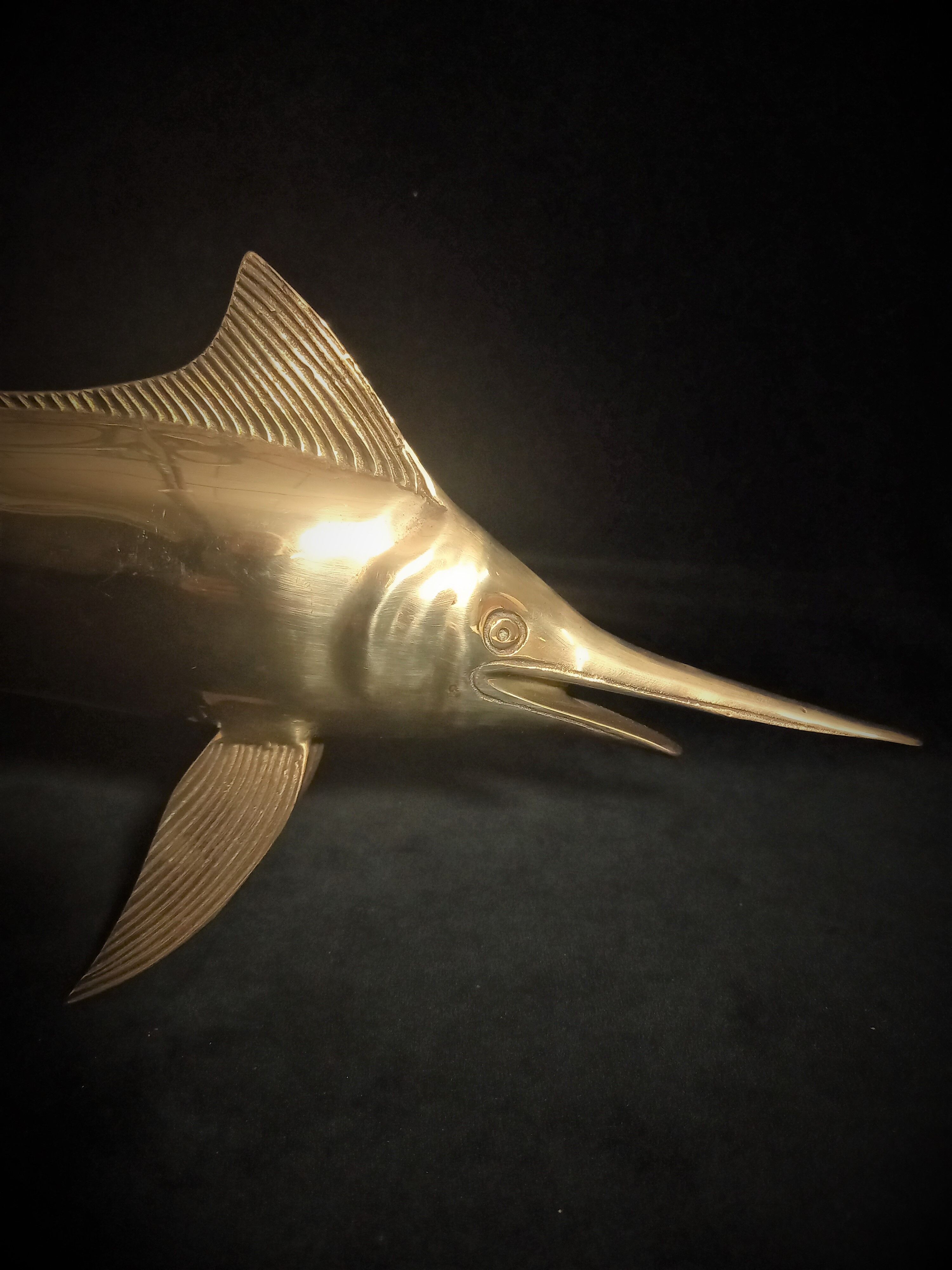 Brass swordfish