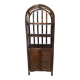 Étagère en rotin vintage