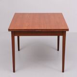 Teak extendable dining table 1960s