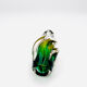 Vase Josef Hospodka - Sommerso - Amber & Emerald Green - Circa 1960