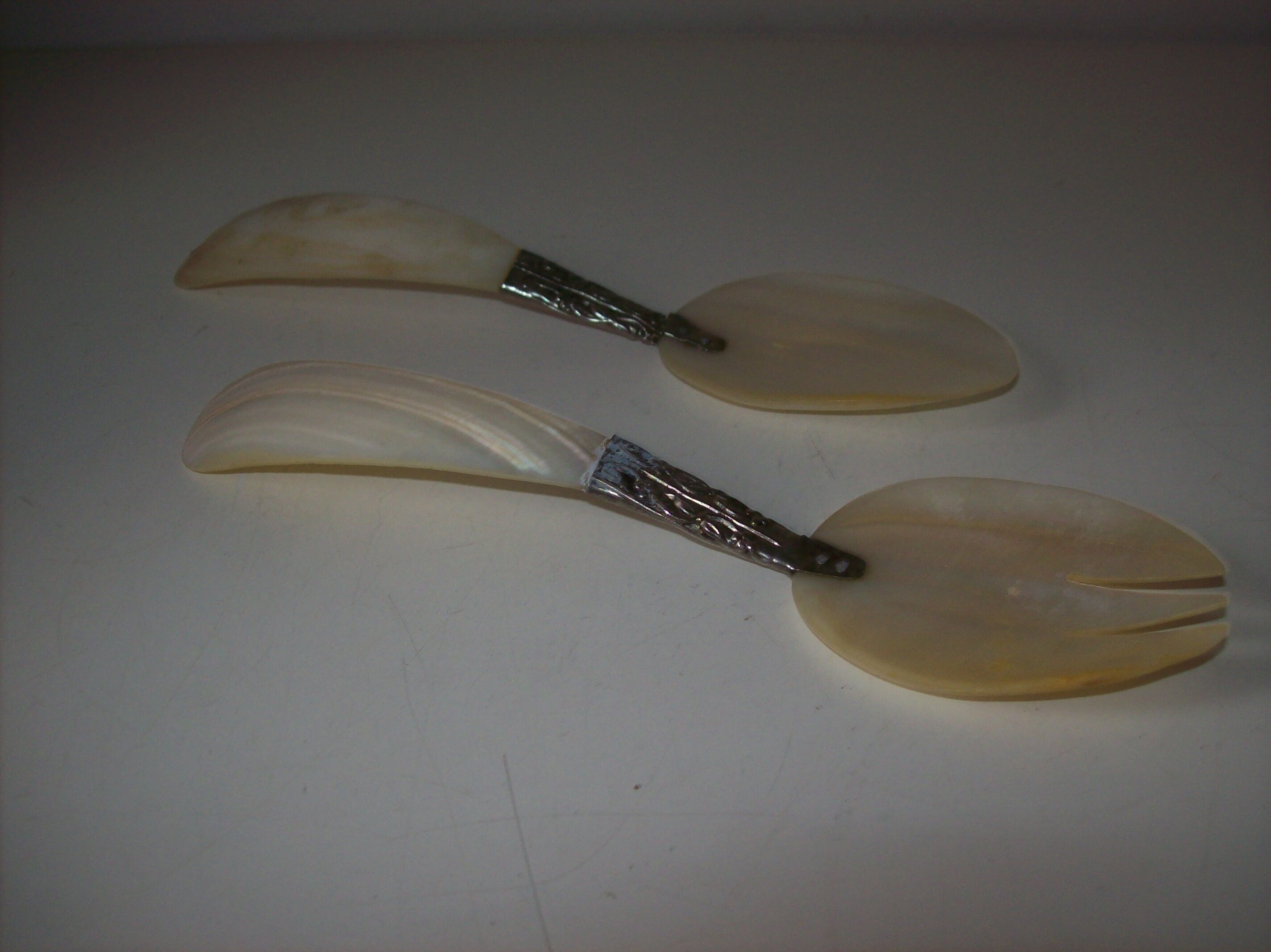 Art Deco mother-of-pearl cutlery