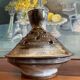 Stoneware flower vase sign
