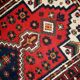 Tapis Vintage Hamadan en Laine (74cm x 140cm), Années 1970, Élégance Tradit