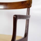 Set Of 2 Armchairs Model Runstedlund Made In Mahogany By Ole Wanscher From 1960s