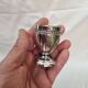 Christofle egg cup mid-20th century silver
