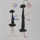 Joan Miró: Surrealist Lovers, signed lithograph