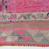 Soft Pink Vintage Runner Rug, 91x304Cm