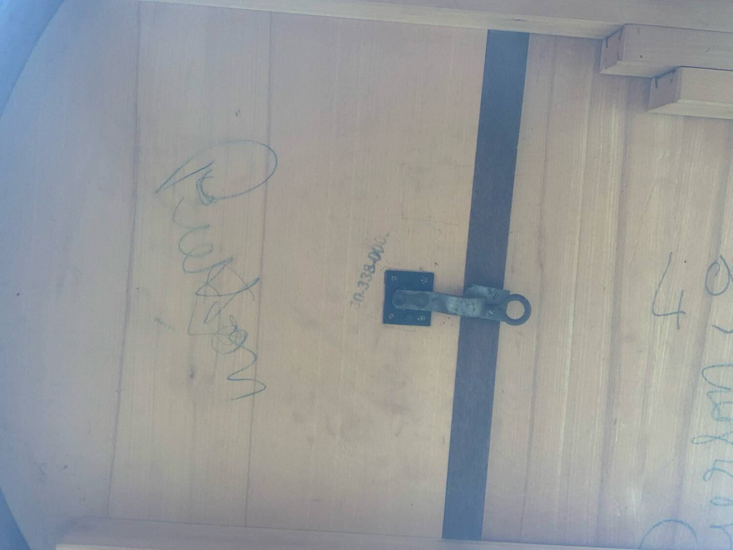 Dining table with glass top Pierson