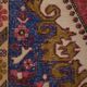 Vintage Turkish handmade rug 143x216 cm