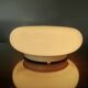 "parscot" ceiling light "gamma" model in opaline 60s 70s