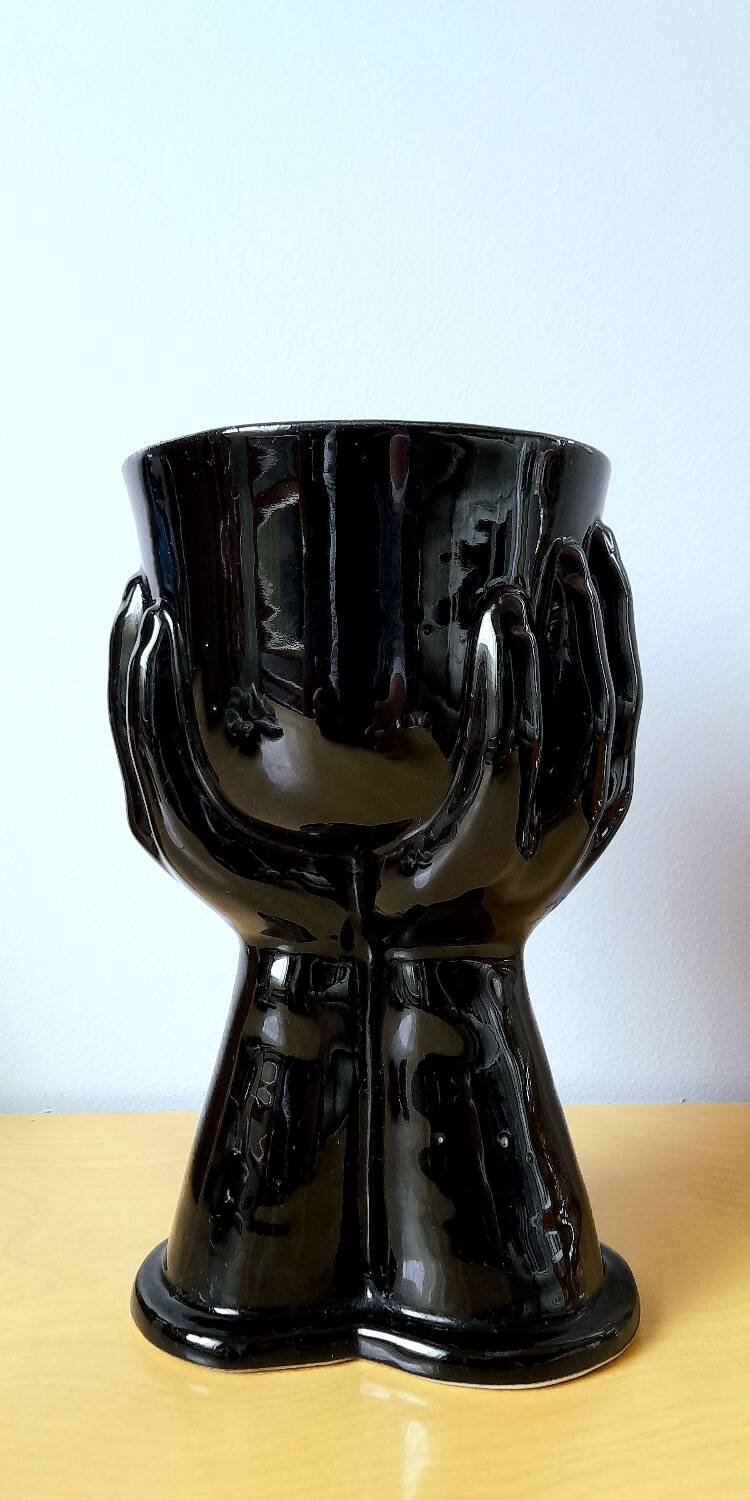 Hands planter, 1980.