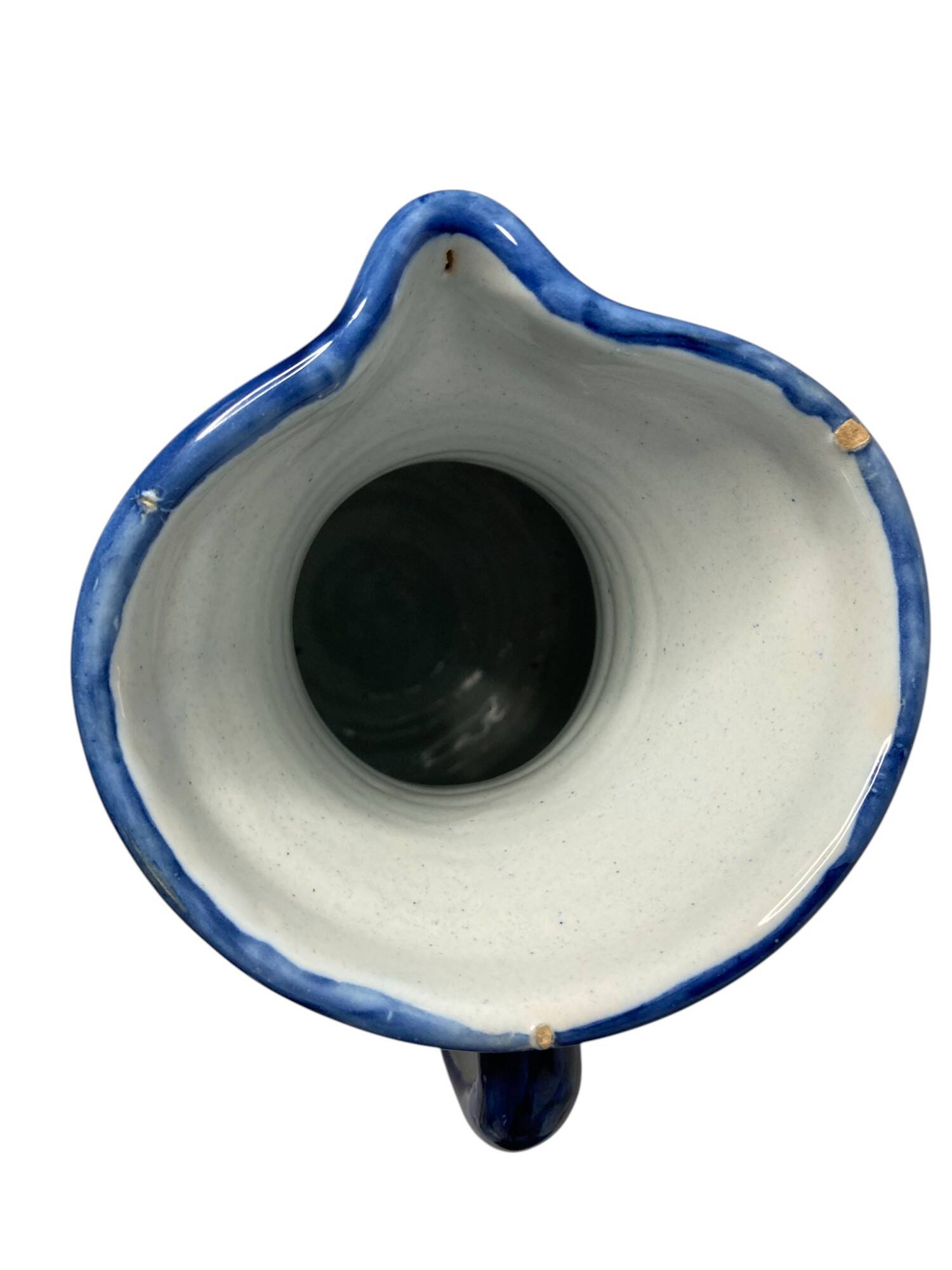 Large Talavera de la Reina earthenware pitcher, 20th century