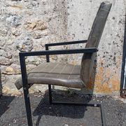 Set of 4 "Cantilever" chairs