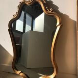 Gilded mirror louis XV H style:82cm