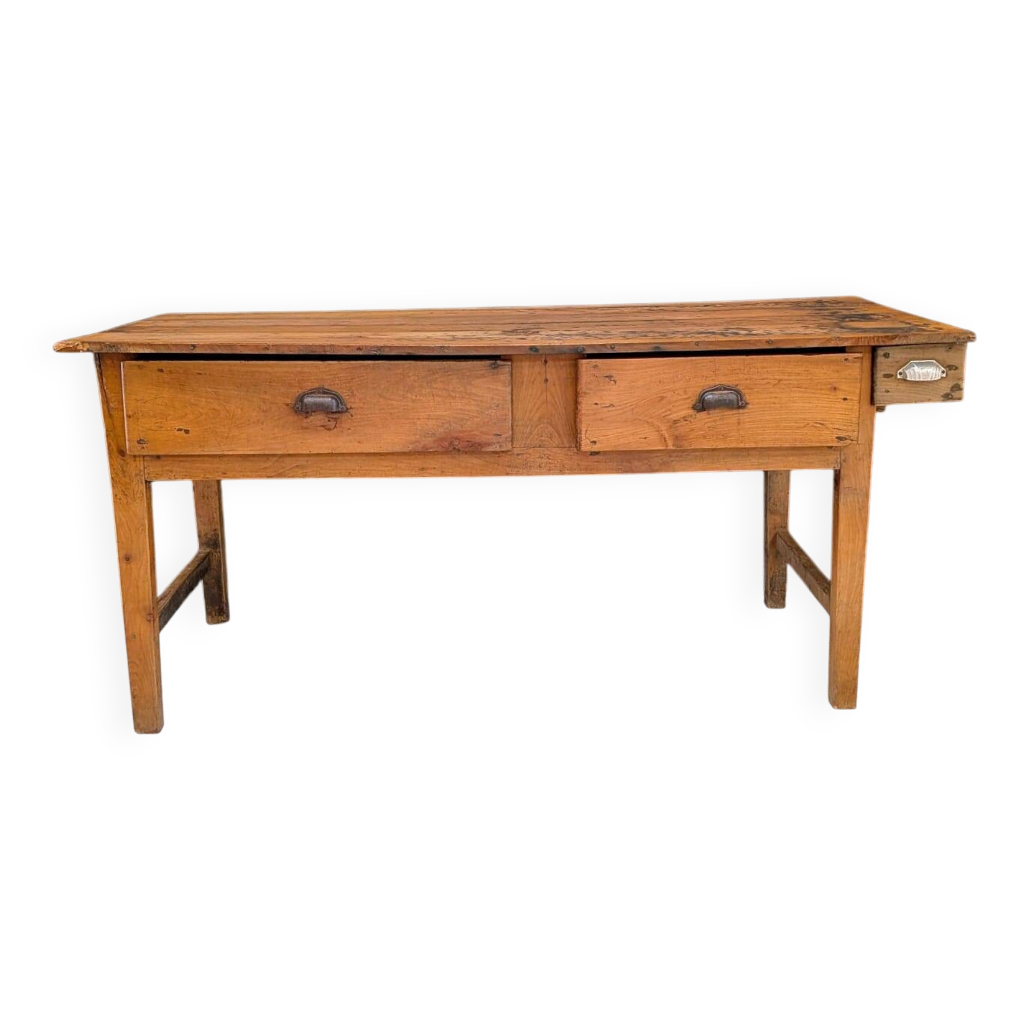 Table de ferme de cuisine fin XIXeme