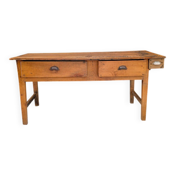 Table de ferme de cuisine fin XIXeme