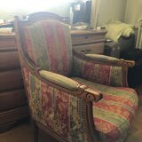 Fauteuil ancien style louis xv